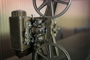 Revere film projector